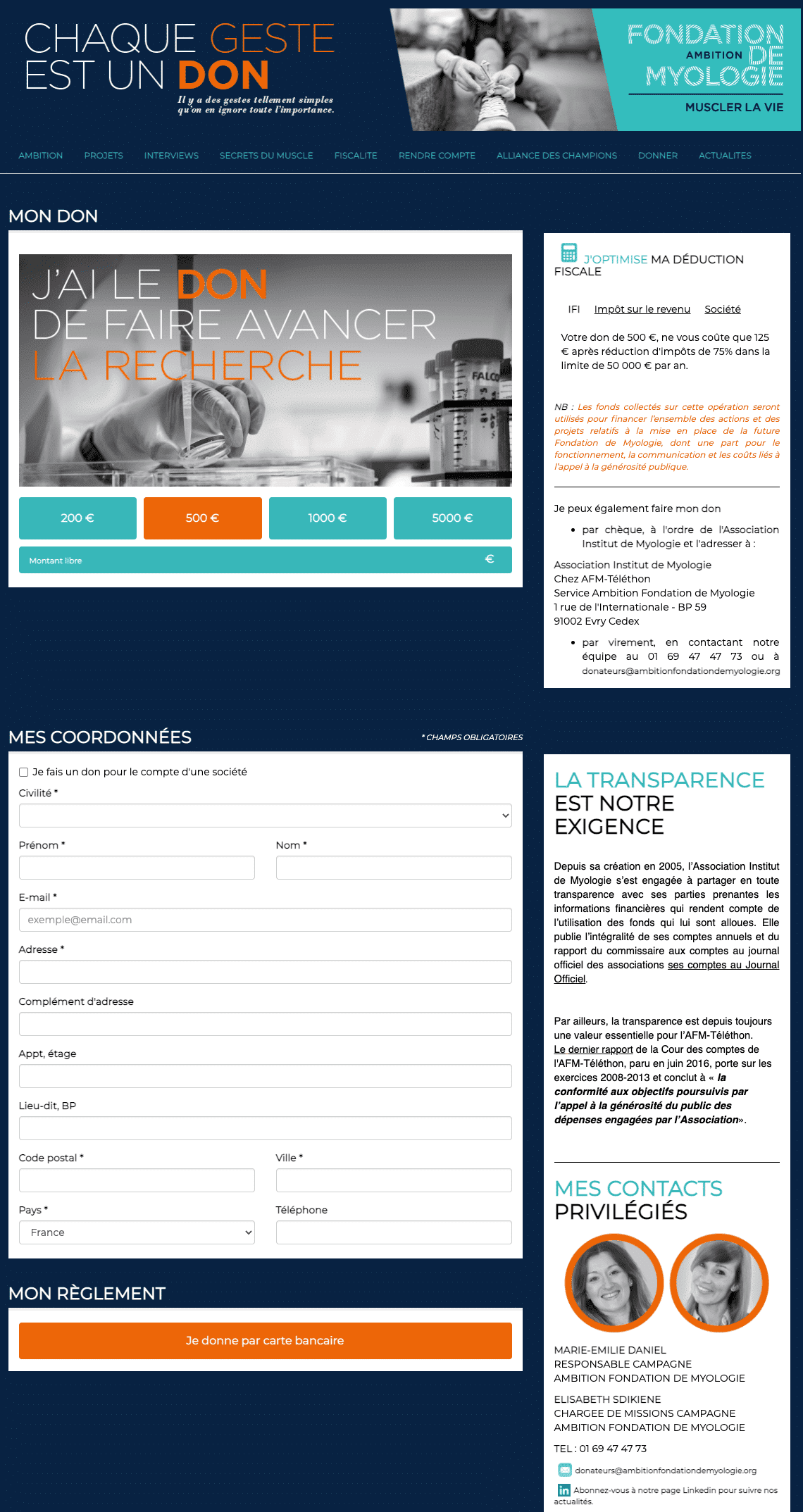 Fondation de Myologie